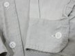 画像14: 60s WASHINGTON Dee Cee ? GRAY CHAMBRAY SHIRT with AMERICAN COSTUME STAMP (14)