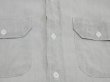 画像6: 60s WASHINGTON Dee Cee ? GRAY CHAMBRAY SHIRT with AMERICAN COSTUME STAMP (6)