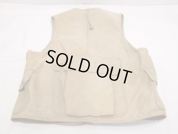 画像15: 50s THE HETTRICK MFG Co American Field FISHING VEST (15)