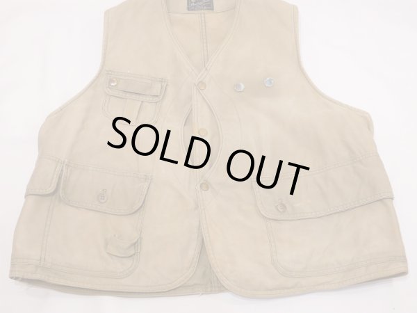 画像6: 50s THE HETTRICK MFG Co American Field FISHING VEST (6)