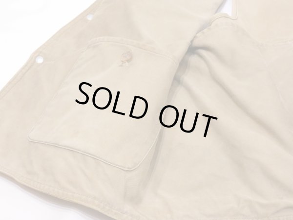 画像13: 50s THE HETTRICK MFG Co American Field FISHING VEST (13)