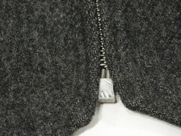 画像13: 〜 40s Woolrich ZIP UP WORK SPORTS WOOL VEST (13)