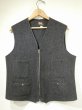 画像1: 〜 40s Woolrich ZIP UP WORK SPORTS WOOL VEST (1)