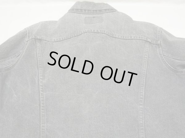 画像14: 80s Levi's 71506-0259 YARN DYED BLACK DENIM JACKET GJ MADE IN USA (14)