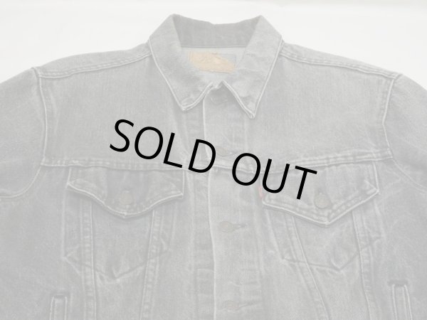 画像5: 80s Levi's 71506-0259 YARN DYED BLACK DENIM JACKET GJ MADE IN USA (5)