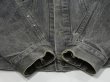 画像10: 80s Levi's 71506-0259 YARN DYED BLACK DENIM JACKET GJ MADE IN USA (10)