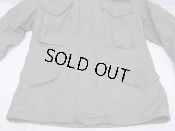 画像7: 70s '72 US ARMY M-65 FIELD JACKET 3rd TYPE GRAY LINER M-R (7)