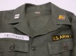 画像4: 50s US ARMY MEDICAL CORPS OG-107 COTTON SATEEN UTILITY SHIRT 1st TYPE FULL PATCH (4)