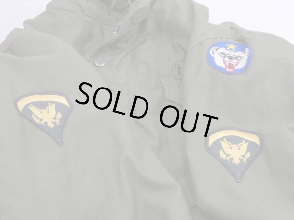 画像15: 60s US ARMY M-65 OG-107 FIELD JACKET 1ST TYPE ALUMINUM ZIPPER FULL PATCH M-R (15)