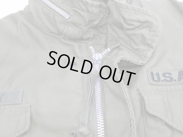 画像6: 60s US ARMY M-65 OG-107 FIELD JACKET 1ST TYPE ALUMINUM ZIPPER FULL PATCH M-R (6)