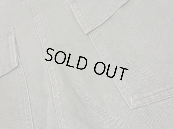 画像11: 60s US ARMY OG-107 COTTON SATEEN UTILITY TROUSERS BAKER PANTS 1st LATE TYPE (11)