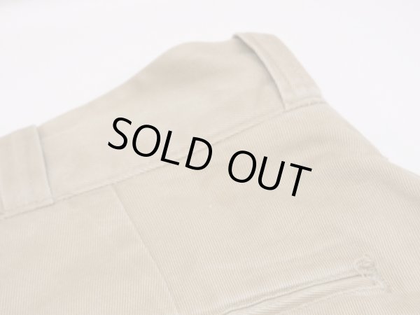 画像16: 50s US ARMY COTTON UNIFORM TWILL KHAKI SHADE 1 CHINO TROUSERS PANTS (16)