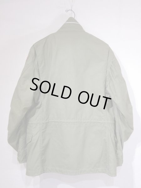 画像2: 60s US ARMY M-65 COTTON SATEEN OG-107 FIELD JACKET 1ST TYPE S-R FULL PATCH (2)