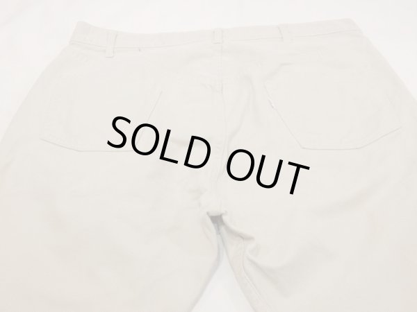 画像13: 60s LEVI'S 518 SLIM FITS COTTON TWILL PANTS (13)