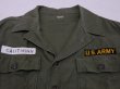 画像4: 50s '52 US ARMY OG-107 COTTON SATEEN UTILITY SHIRT 1st TYPE MEDIUM (4)