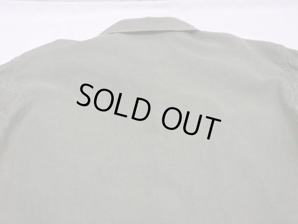 画像11: 50s '52 US ARMY OG-107 COTTON SATEEN UTILITY SHIRT 1st TYPE MEDIUM (11)