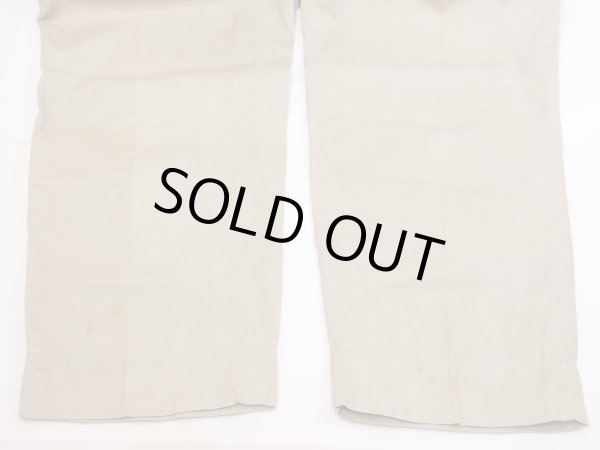 画像10: 60s US AIR FORCE USAF COTTON TAN SUMMER TROUSERS  (10)