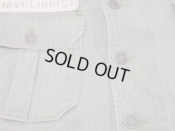 画像8: 40's US ARMY M-41（M-42) HBT HERRINGBONE TWILL UTILITY JACKET 1st TYPE FULL PATCH (8)