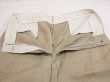 画像6: 60s US AIR FORCE USAF COTTON TAN SUMMER TROUSERS  (6)