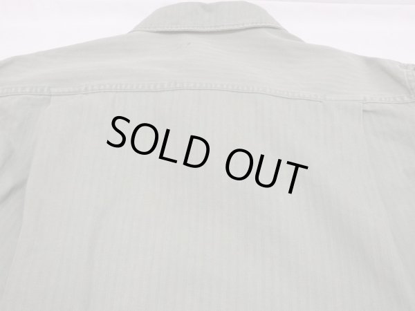 画像15: 40's US ARMY M-41（M-42) HBT HERRINGBONE TWILL UTILITY JACKET 1st TYPE FULL PATCH (15)