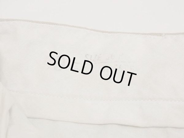 画像7: 60s US AIR FORCE USAF COTTON TAN SUMMER TROUSERS  (7)