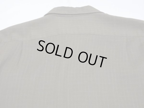 画像12: 60s Duke of Hollwood LATTICE PLAID LOOP COLLAR RAYON BOX SHIRT (12)