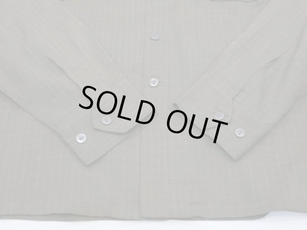 画像9: 60s Duke of Hollwood LATTICE PLAID LOOP COLLAR RAYON BOX SHIRT (9)