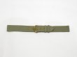 画像5: 40s WW2 US MILITARY OLIVE DRAB WATCH BAND BELT (5)