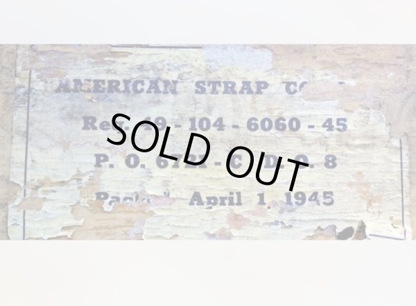 画像10: 40s WW2 US MILITARY OLIVE DRAB WATCH BAND BELT (10)