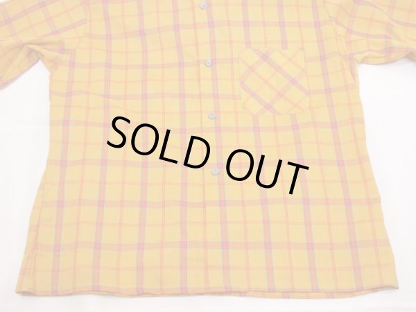 画像7: 70s Debonaire PLAID LOOP COLLAR BOX SHIRT (7)