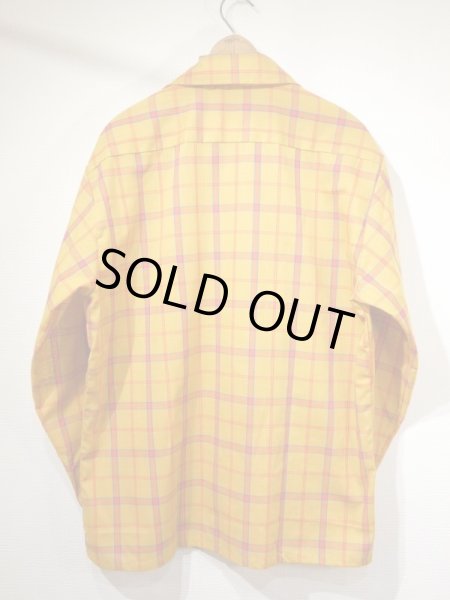 画像2: 70s Debonaire PLAID LOOP COLLAR BOX SHIRT (2)