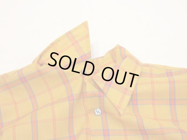 画像5: 70s Debonaire PLAID LOOP COLLAR BOX SHIRT (5)
