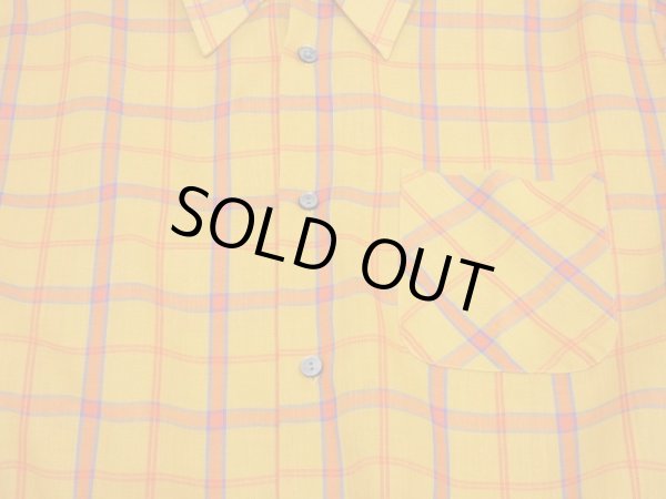 画像6: 70s Debonaire PLAID LOOP COLLAR BOX SHIRT (6)