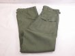 画像3: 50's US ARMY OG-107 COTTON SATEEN UTILITY BAKER PANTS 2~3 WASHED (3)