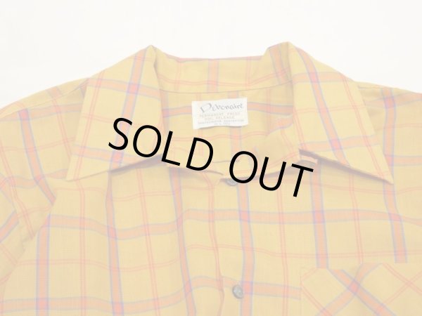 画像4: 70s Debonaire PLAID LOOP COLLAR BOX SHIRT (4)