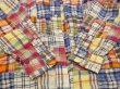 画像8: 90s Polo Ralph Lauren PATCH WORK MADRAS CHECK BD L/S SHIRT (8)