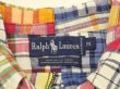 画像3: 90s Polo Ralph Lauren PATCH WORK MADRAS CHECK BD L/S SHIRT (3)