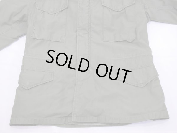 画像7: 60s '65 US ARMY M-65 COTTON SATEEN OG-107 FIELD JACKET 1ST TYPE ALUMINUM ZIPPER M-R (7)