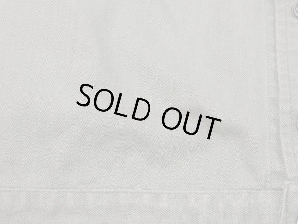 画像10: 40s US ARMY M-41（M-42) HBT HERRINGBONE TWILL UTILITY JACKET 1st TYPE With PATCH (10)