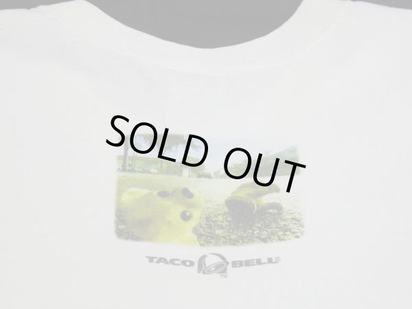 画像8: 90s FRUIT OF THE LOOM TACO BELL CM ADVERTISING PRINT T-SHIRT (8)