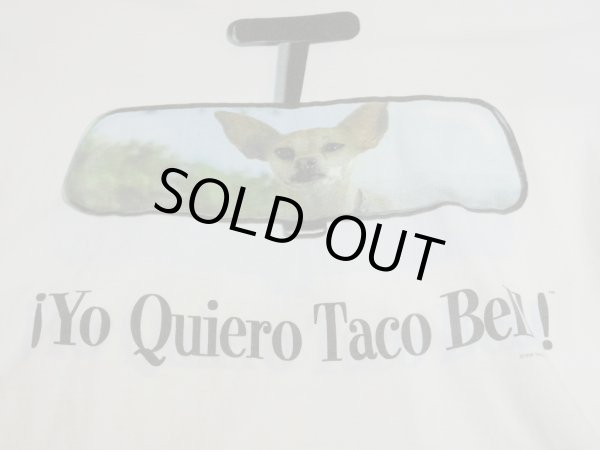 画像5: 90s FRUIT OF THE LOOM TACO BELL CM ADVERTISING PRINT T-SHIRT (5)