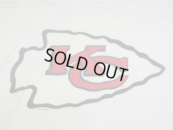 画像6: 90s SALEM NFL KC KANSAS CITY CHIEFS L/S T-SHIRT MADE IN USA (6)