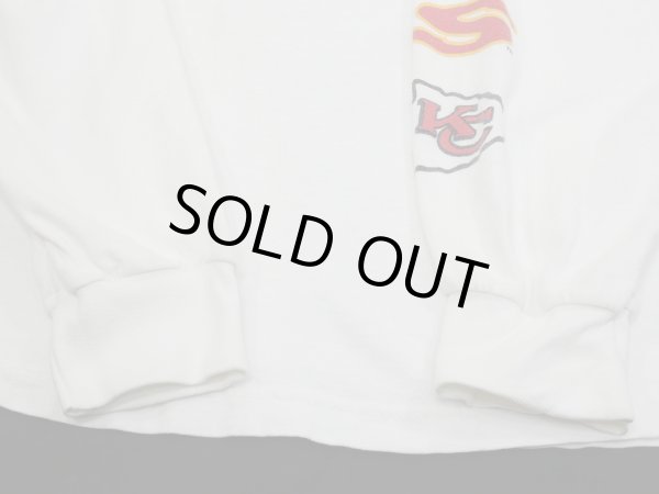 画像10: 90s SALEM NFL KC KANSAS CITY CHIEFS L/S T-SHIRT MADE IN USA (10)