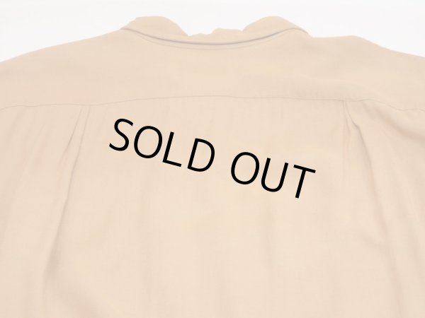 画像15: 60s Dunhill Sportswear ONE POINT EMBROIDERY RAYON OPEN COLLAR SHIRT (15)