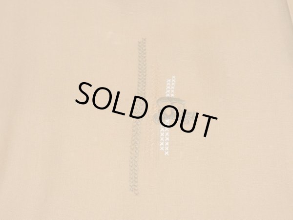 画像6: 60s Dunhill Sportswear ONE POINT EMBROIDERY RAYON OPEN COLLAR SHIRT (6)