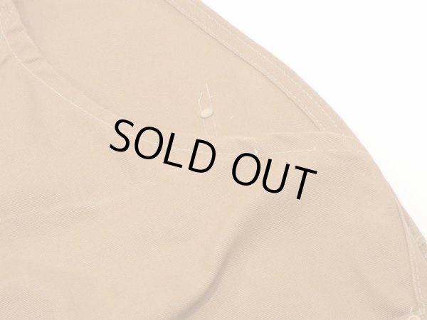 画像12: 70s Carhartt DOUBLE KNEE BROWN DUCK OVERALL DEAD STOCK ONE WASH (12)