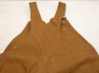 画像11: 70s Carhartt DOUBLE KNEE BROWN DUCK OVERALL DEAD STOCK ONE WASH (11)