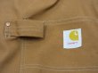 画像14: 70s Carhartt DOUBLE KNEE BROWN DUCK OVERALL DEAD STOCK ONE WASH (14)