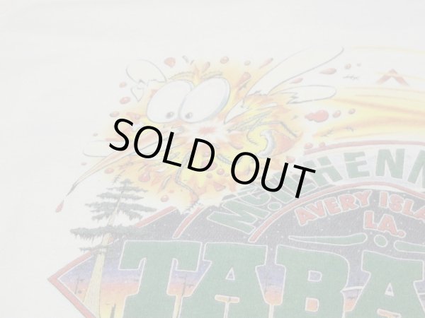 画像11: 90s TABASCO MOSQUITO FUNNY PRINT T-SHIRT MADE IN USA (11)