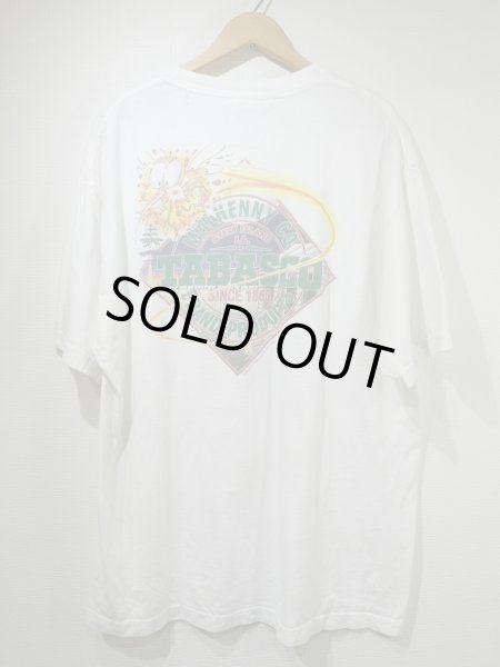 画像2: 90s TABASCO MOSQUITO FUNNY PRINT T-SHIRT MADE IN USA (2)